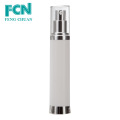 cosmetic frosted plastic pump bottles round luxury airless bottle